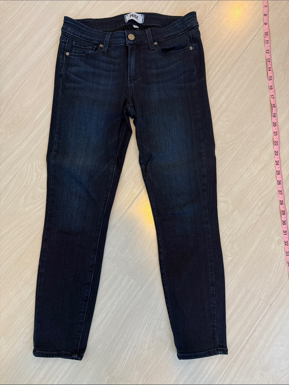 PAIGE Women’s Skinny Jeans - Deep Indigo Wash
